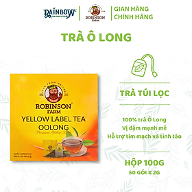 ROBINSON FARM - Trà Túi Lọc - Olong - Hộp 100g (50 gói x 2g)