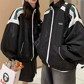 Hình ảnh Áo khoác dù nam kiểu bomber 2 lớp thêu logo cá tính năng động nam tính,ÁO KHOÁC BOMBER UNISEX / ÁO KHOÁC DÙ NAM NỮ 2 LỚP THỜI TRANG CÁ TÍNH