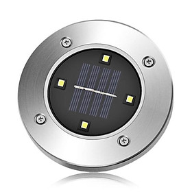 Solar Buried Lamp 4Led Warm Light