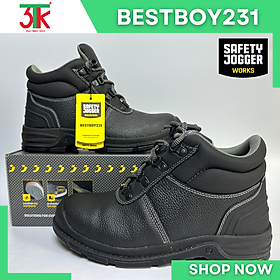 Mua Giày Bảo Hộ Lao Động Safety Jogger Bestrun 231 S3  BestBoy 231 S3 Da Cao Cấp Chống Đinh Chống Trơn Trượt  Chống Va Đập  Chống Tĩnh Điện Sử Dụng trong Công Trình Xây Dựng