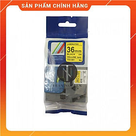 Mua Tz2-661 Nhãn in đa lớp 36mm x 8m - Đen nền vàng - Hàng nhập khẩu