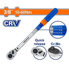 CẦN SIẾT LỰC 3/8" 10-60NM WWQ1D38 WADFOW - HÀNG CHÍNH HÃNG