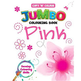 Ảnh bìa Jumbo Colouring Book: Pink