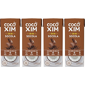 Hình ảnh Lốc 4 Hộp Sữa Dừa Socola Cocoxim 180ml (4 Hộp/Lốc) Hình ảnh Lốc 4 Hộp Sữa Dừa Socola Cocoxim 180ml (4 Hộp/Lốc)