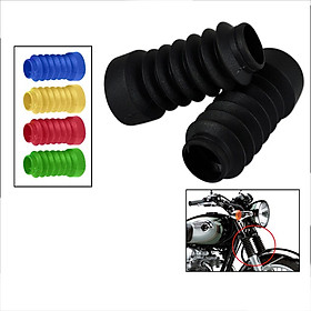 Motorcycle Rubber Fork Shock Boots Gaiters  103mm for Yamaha Jog 50cc 90cc
