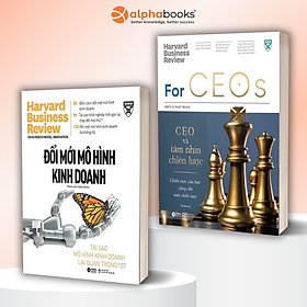 Combo: HBR Onpoint - Đổi Mới Mô Hình Kinh Doanh + HBR'S 10 Must Read - For CEOs - CEO Và Tầm Nhìn Chiến Lược - Alpha Books