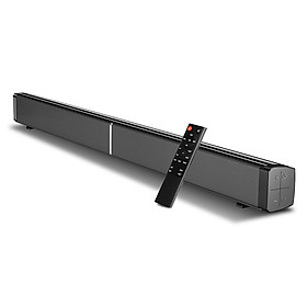 LP-09 Sound Bar Bluetooth 5.0 Speaker 40W Subwoofers 3D Home Theater Sound Amplifier Wall-mounted Remote Control AUX IN