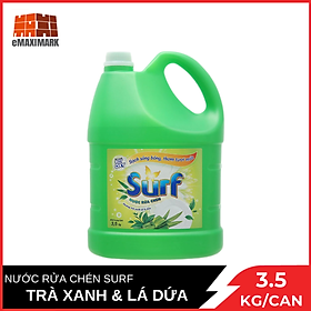 Mua Nước rửa chén Surf hương trà xanh & lá dứa can 3.5kg