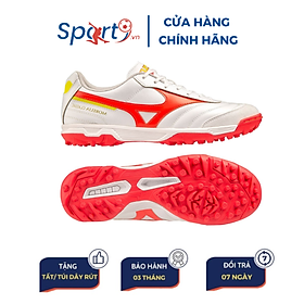 Giày đá bóng Mizuno Morelia Sala Classic TF - Q1GB230264 - Trắng/Đỏ