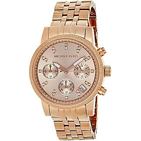 Michael Kors Women's Ritz Rose Gold-Tone Watch MK6077
