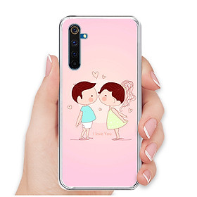 Ốp Lưng Dẻo Cho Điện Thoại Realme 6 Pro - 01287 0240 KISSLOVE01 - Hàng Chính Hãng