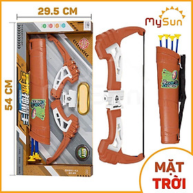 Bộ cây cung đồ chơi nhựa thể thao trẻ em giá rẻ cho bé trai 4 5 6 7 8 9 10 11 12 tuổi