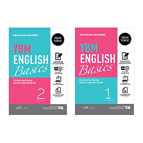 Combo Trọn Bộ YBM English Basics 1+2 