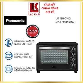 Mua Lò nướng Panasonic NB-H3801KRA 38 lít - Công suất 1500W  Nhiệt độ đến 230ºC - Hàng chính hãng - Bảo hành 12 tháng