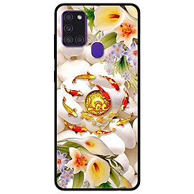 Ốp lưng dành cho samsung galaxy a12 - a21s - a31 - mẫu lộc koi