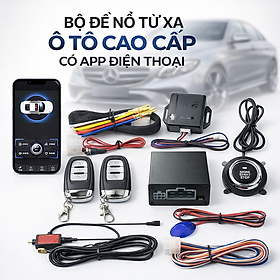 Mua Bộ Đề Nổ Từ Xa Start Stop Ô Tô Có App Điện Thoại – Smart Key Khởi Động Xe Thông Minh Loại Xịn  ĐÈN TRANG TRÍ   ĐỒNG HỒ TREO  TƯỜNG