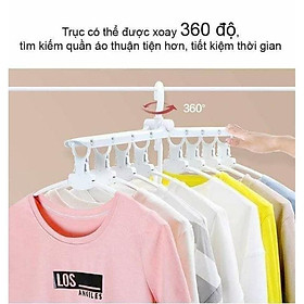 MÓC TREO QUẦN ÁO ĐA NĂNG THÔNG MINH GẬP GỌN XUẤT NHẬT