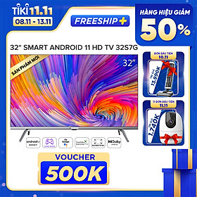 Android SMART TV Coocaa 32 inch - Model 32S7G Android 11.0 (Model 2020) - Hàng chính hãng