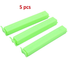 Mua Combo 5/10 Kẹp miệng túi bảo quản thực phẩm loại lớn 11cm tiện lợi