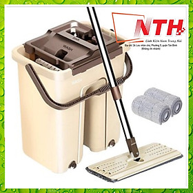 Mua Bộ cây lau nhà tự vắt 2 ngăn tiện lợi  Thùng lớn  MYSUTA