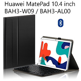 Bao Da Kèm Bàn Phím Dành Cho Huawei MatePad 10.4 inch BAH3-W09 / BAH3-AL00 Bluetooth