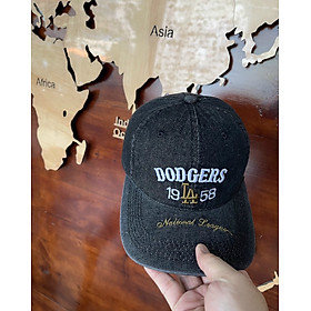 Nón kết, mũ lưỡi trai Doggers phối vải jeans thời trang đường phố nam nữ siêu đẹp