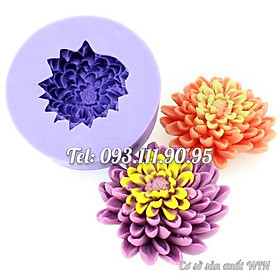 Mua Khuôn rau câu silicon hoa cúc đại đóa loại 8 cm – Mã số 1660