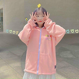 ÁO KHOÁC NỈ NỮ SIÊU CUTE PHONG CÁCH ULLZANG SIÊU CƯNG