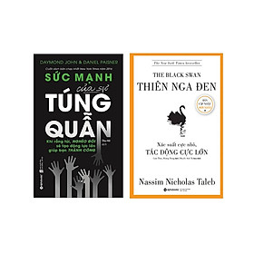 Hình ảnh Combo Sách Tư Duy: Thiên Nga Đen - Xác Suất Cực Nhỏ, Tác Động Cực Lớn (Bản cập nhật mới nhất) + Sức mạnh của sự túng quẫn 