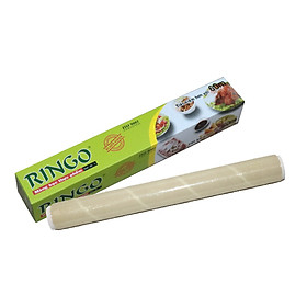 Màng bọc thực phẩm Ringo PVC, dùng được trong tủ lạnh, lò vi sóng, có lưỡi cắt tiện lợi, nhiều kích cỡ - R60 (30cm x 60m)