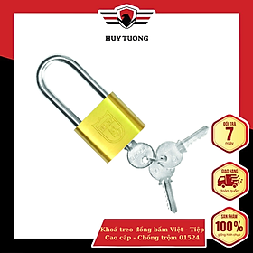 Mua  CHÍNH HÃNG  Khoá treo đồng bấm Việt - Tiệp Cao cấp - Chống trộm | Mã SP: 01524