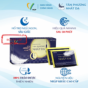 Combo 2 Hộp Cốm Tân Phương Nhất Dạ VCP Pharma - Hỗ Trợ Giấc Ngủ, Giúp Dễ Ngủ, Ngủ Ngon Giấc - Hộp 30 Gói