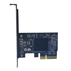 USB3.2 Gen2x2 20Gbps Type Panel Expansion Card/ USB3.2 PCI Card/ High Speed Transmission/ Type C Front for PC Desktop Computer