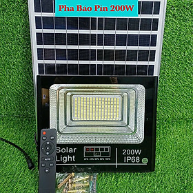 Mua ĐÈN NGOÀI TRỜI  ĐÈN LED NĂNG LƯỢNG MẶT TRỜI SOLAR LIGHT 200W-JD8200