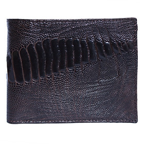  Ví nam da đà điểu màu nâu đất HJ92436-40-44-52-60