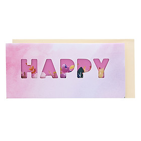 Thiệp Photostory Die-Cut A3 For All - Mẫu 1