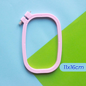 Mua Khung Thêu Tay Truyền Thống  Thêu Nổi Hình Chữ Nhật Bo Góc Tròn Nhiều Kích Thước Chất Liệu Nhựa Cứng