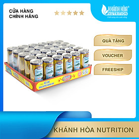 Nước Yến Sào Khánh Hòa Nutrifoods - Khay 30 lon x 190ml - Có Đường