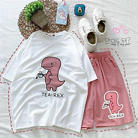 SET THUN NỮ COTTON,THIẾT KẾ HỌA TIẾT TRÊN ÁO SIÊU DỄ THƯƠNG KHÁNH AN FASHION