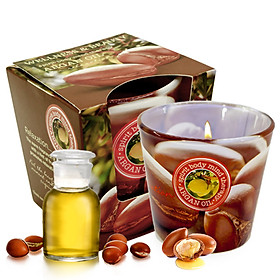 Ly nến thơm tinh dầu Bartek Wellness and Beauty 115g QT00666 - hương hoa bông