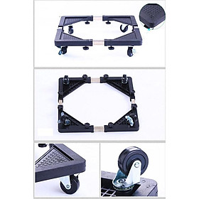Mua Kệ chân để máy giặt tủ lạnh inox có bánh xe