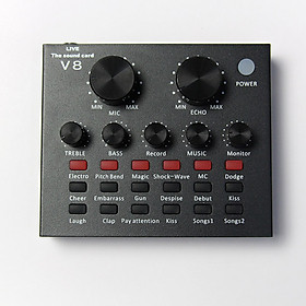 Sound card V8 dành cho micro thu âm cao cấp