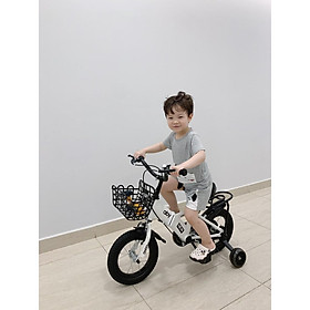 RE0511 Xe đạp trẻ em gấp gọn 12 inch cho bé 3-7 tuổi - Xe đạp trẻ em