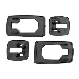 4Pcs Door Handle Gasket Set Replacement Repair Kit Spare Parts for Golf III 3 Vento Variant