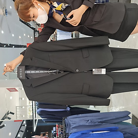 Áo VEST nam công sở dáng REGULAR đứng form, ít nhăn, 1 nút áo mã VEL22286