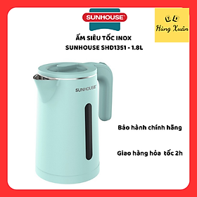 Bình đun siêu tốc Sunhouse 1.8 lít SHD1351 - Hàng chính hãng