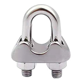 304 Stainless Steel Wire Rope Clip Clamp Saddle Clips U  Fastener - 12mm