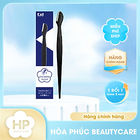 Dao Cạo Lông Mày Kai Groom 38531 - HC1162 Màu Đen (Lẻ 1 Cây)