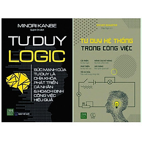 Sách - Combo 2 cuốn Tư duy logic + Tư duy hệ thống trong công việc - 1980Books