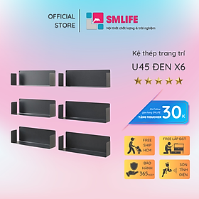 Mua Kệ sách treo tường chữ U45 (set 6)